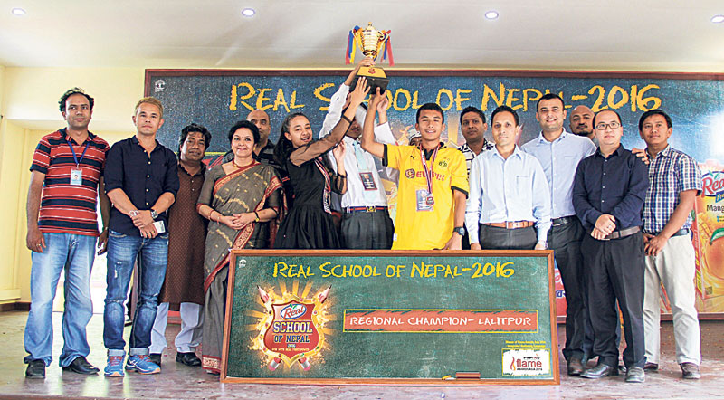 Gems regional winner 'Real School of Nepal 2016'