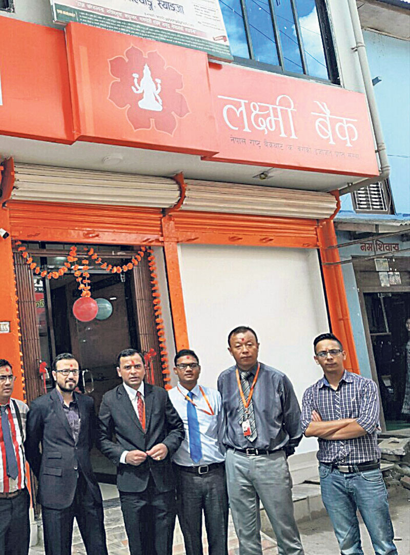 Laxmi Bank opens branchesin Burtibang and Galyang