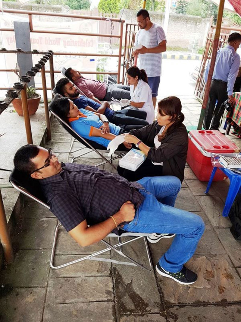 Qatar Airways, NATTA organize blood donation program