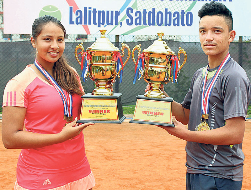 Samrakshak, Mayanka win singles titles