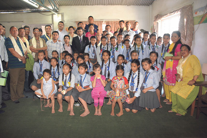 Soaltee employees support orphanage home