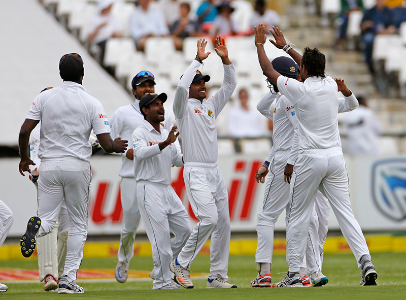 Sri Lanka wins toss, send South Africa in to bat in 2nd test