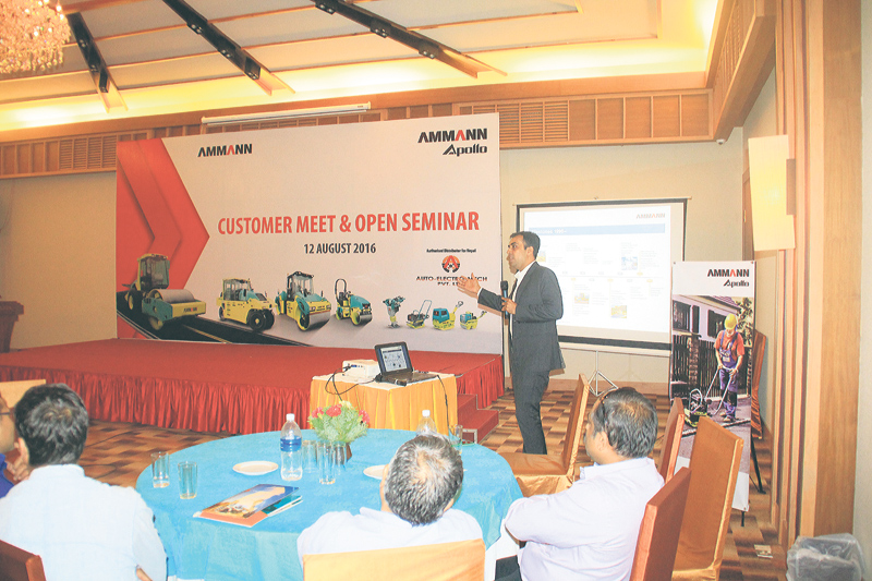 Seminar held on infrastructure building
