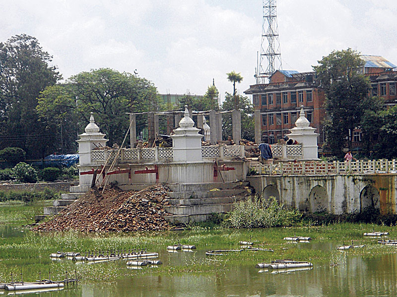 Balgopaleshwar Temple reconstruction suspended
