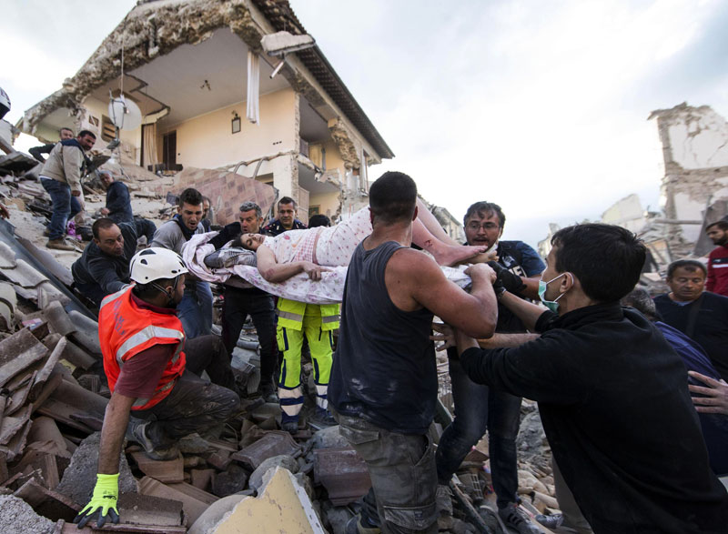 The Latest: Italian officials say quake death toll hits 247