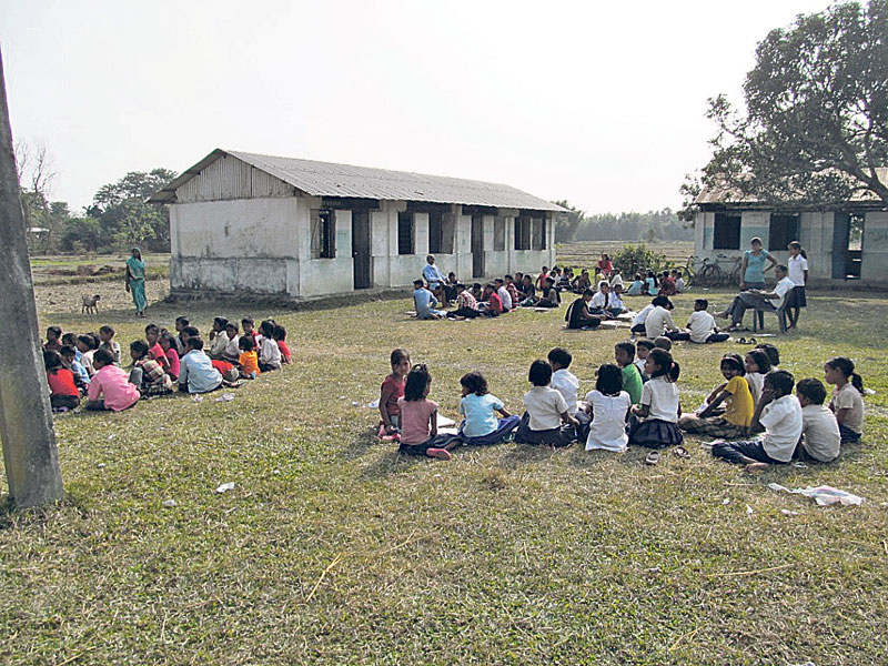 Poor student-teachers ratio hits education in Saptari - myRepublica - The New York Times Partner, Latest news of Nepal in English, Latest News Articles