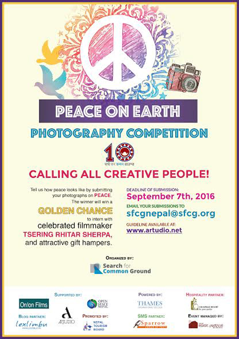 SFCG Nepal announces peace video and photography contest