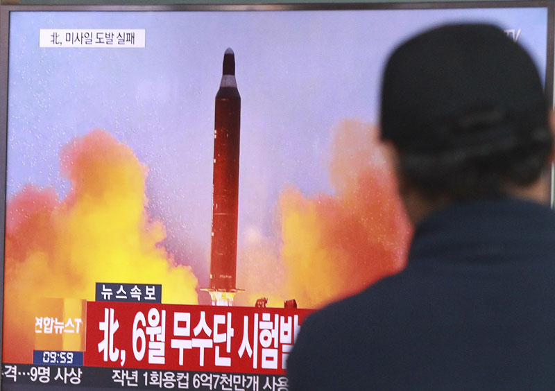 US, S. Korea say latest N. Korea missile launch fails