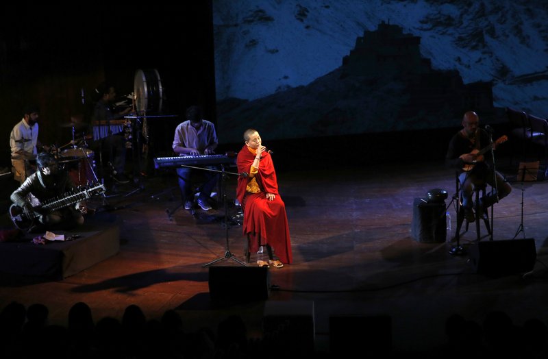 Nepal's most popular Buddhist nun is a musical rock star