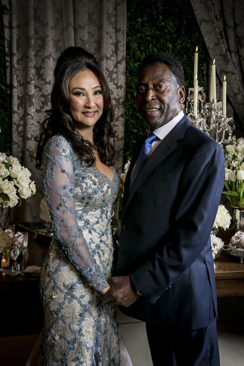 Brazil legend Pele marries for a third time at small ceremony in Sao Paulo