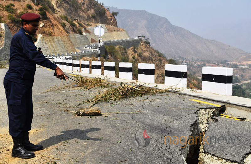BP Highway in Sindhuli caves in (photo feature)