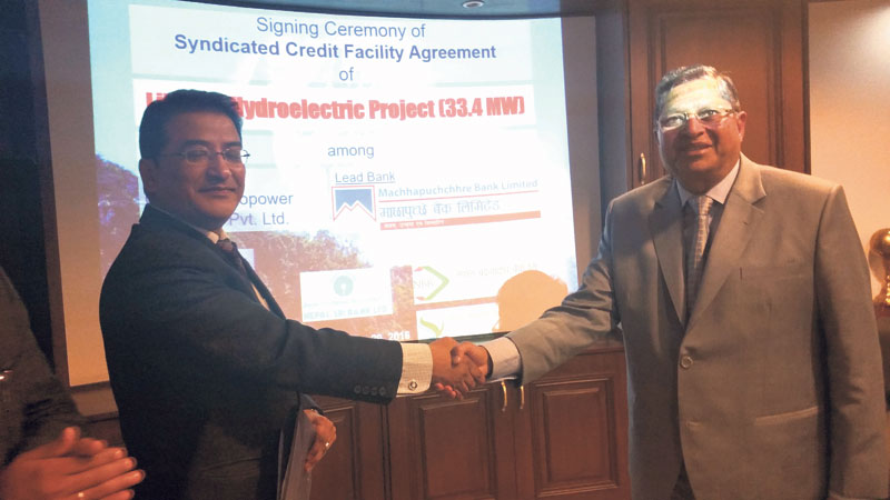 Consortium led by MBL to finance Likhu-2