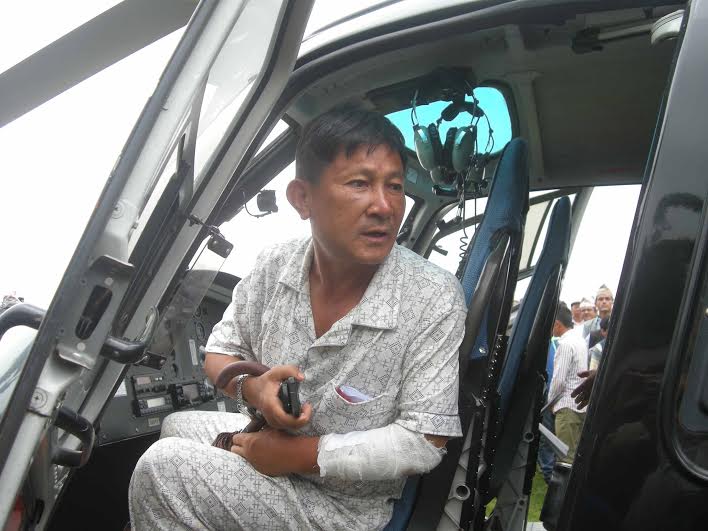 Ex-lawmaker injured in gang attack airlifted to Capital
