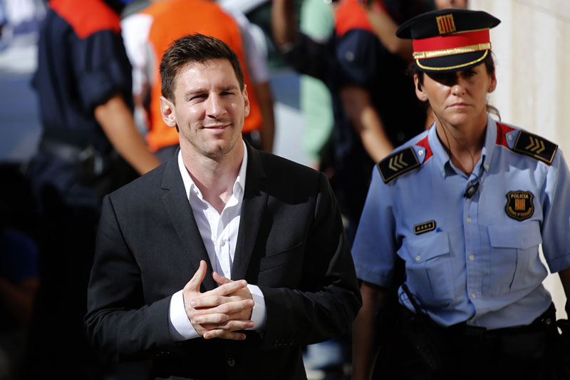 Messi given 21 months for tax fraud, won't go to prison