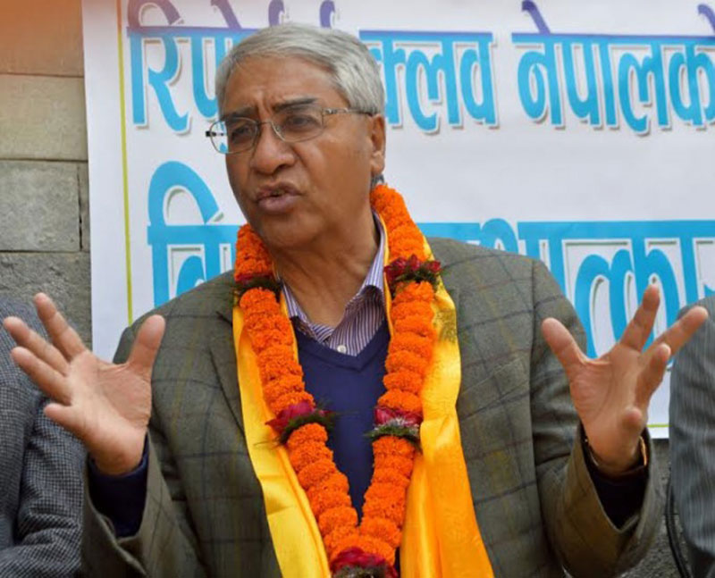 Elections will be held within constitutional deadline: Deuba