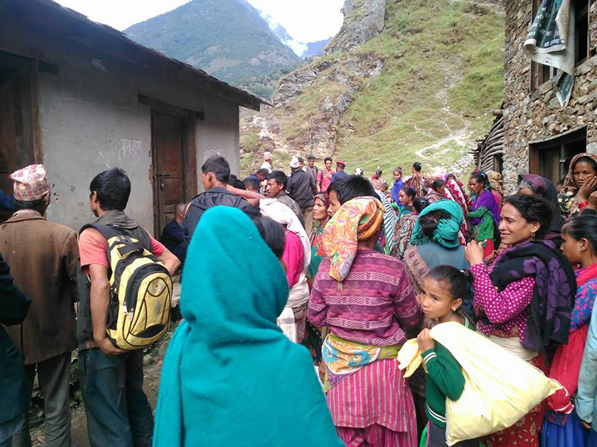 Rice depot in Jajarkot runs out of stock in midst of Dashain