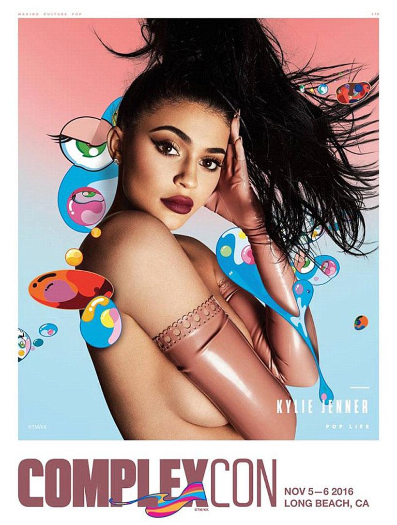 Kylie Jenner poses topless for magazine cover