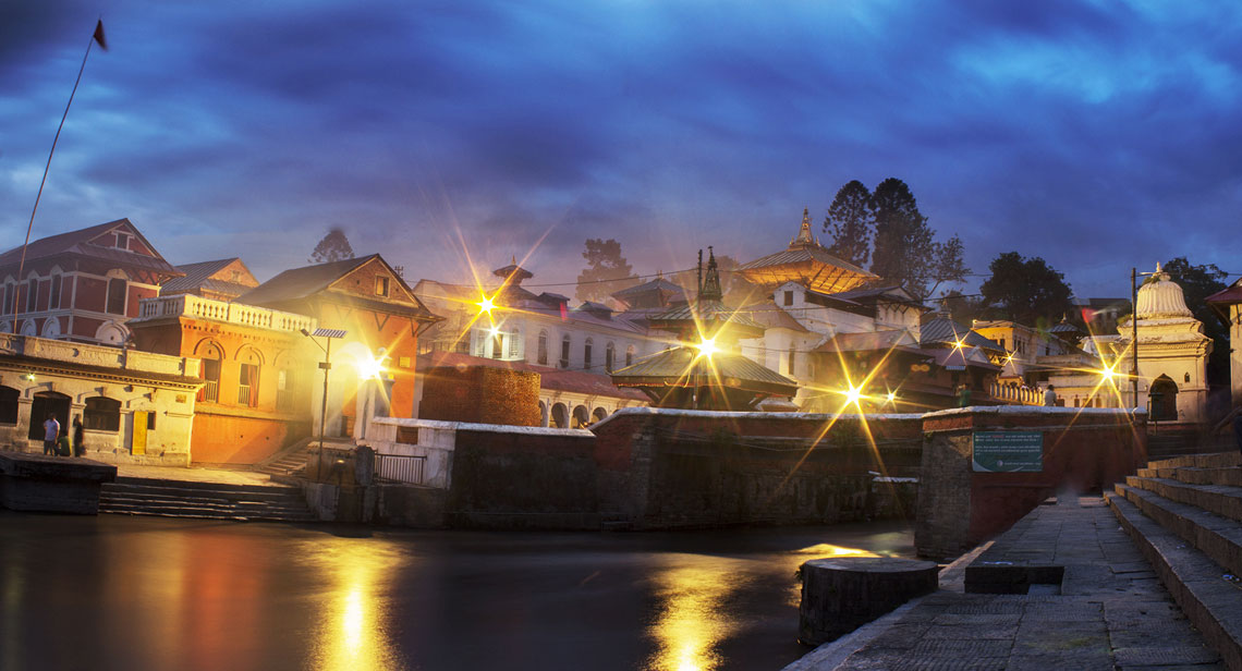 Preparations on for special puja by Indian President at Pashupatinath