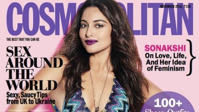 Sizzling Sonakshi Sinha slays in Cosmopolitan cover