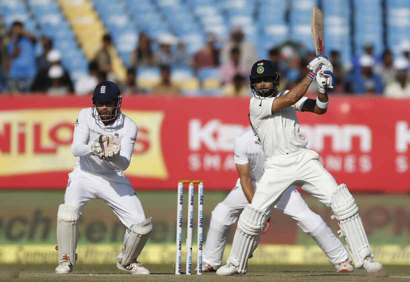Defiant Kohli denies England win in opening India test