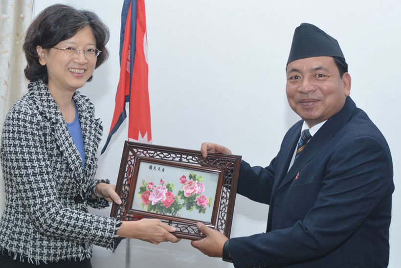 Nepal committed to ‘One China’ policy, VP Pun tells Chinese envoy