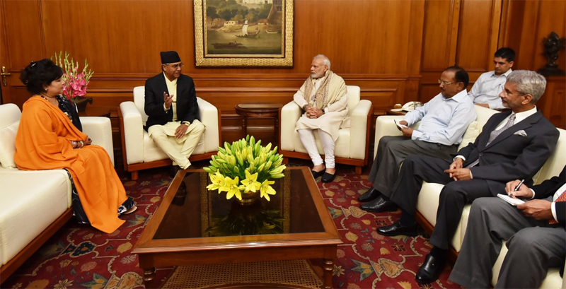 Deuba meets Indian PM Modi in New Delhi