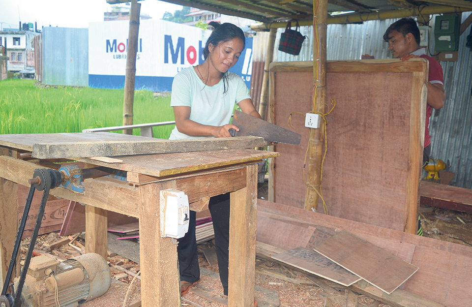 At 21, Sita Sunar runs own furniture business