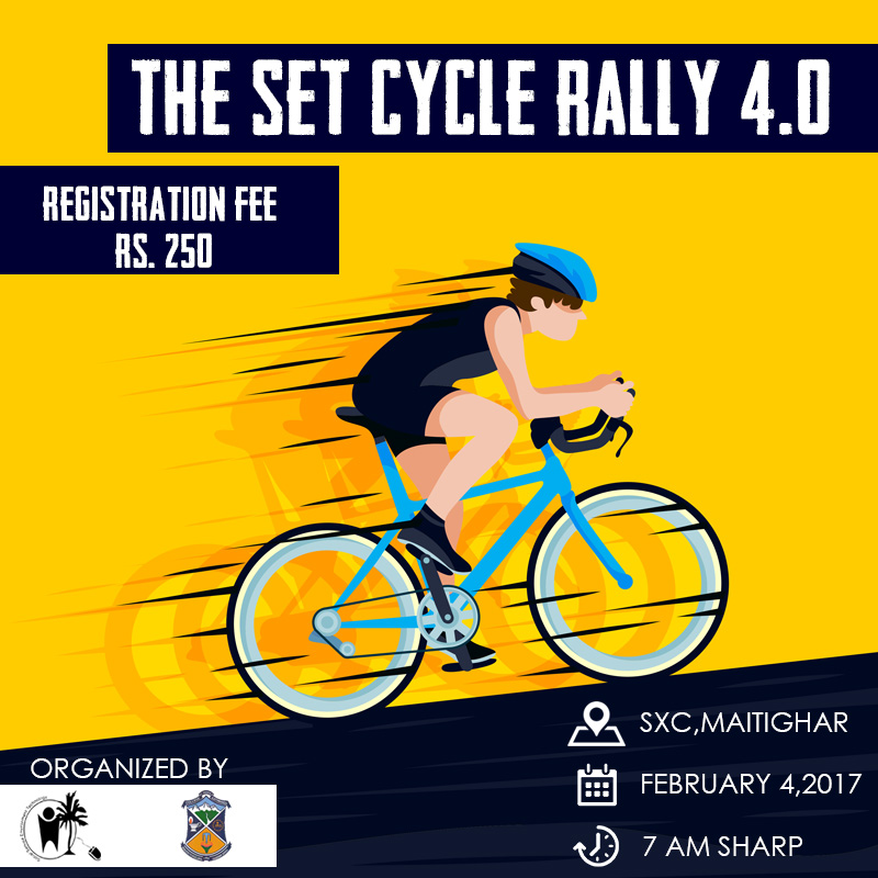 Cycle rally to support surgery of a child