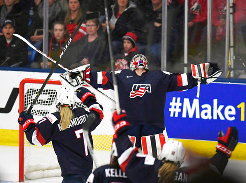 US beats Russia 7-0 at women's hockey world championships
