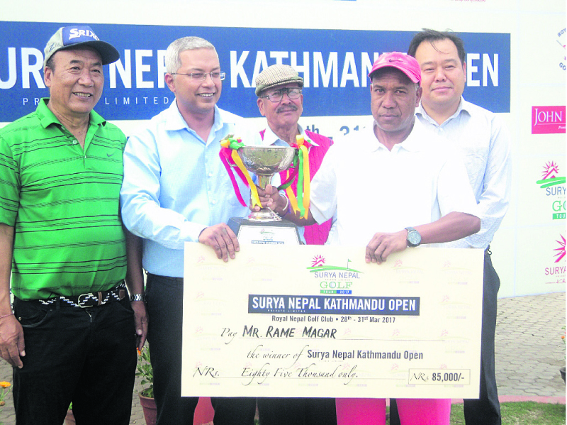 Rame crowned Surya Nepal golf champion