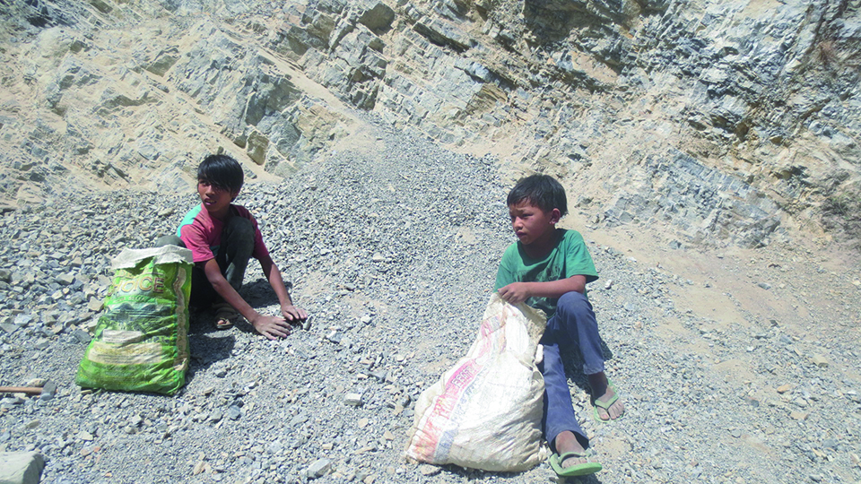 For poverty-stricken Rolpa kids work is better than play