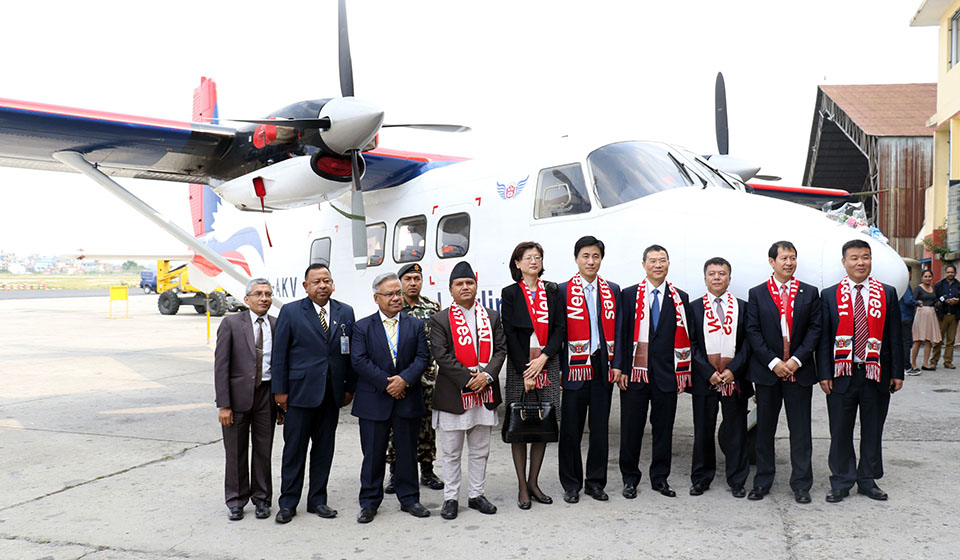 Chinese aircraft handed to NAC