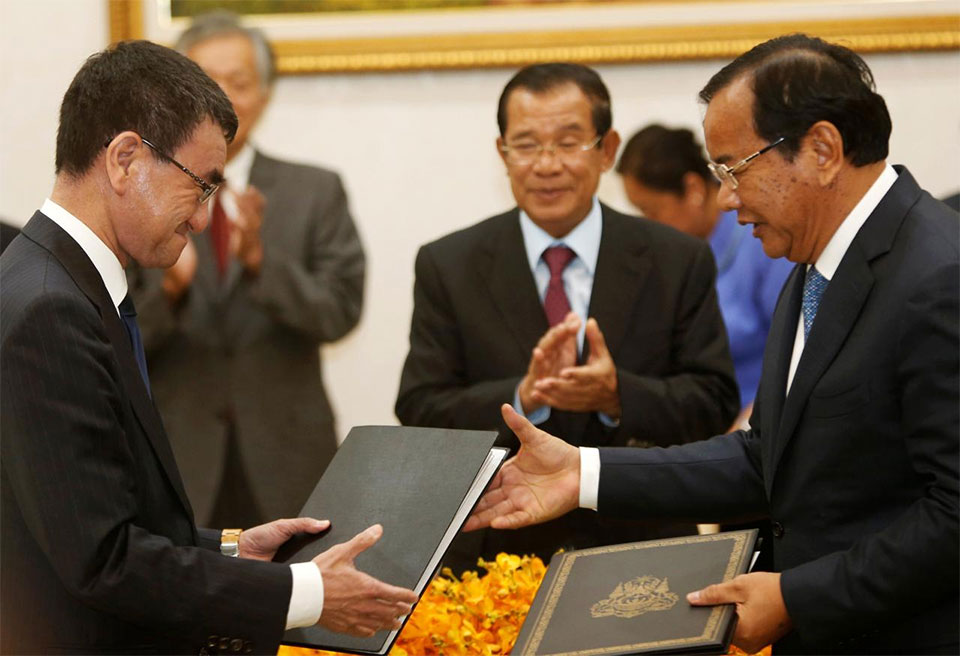 Japan, Cambodia sign $90 million aid agreement