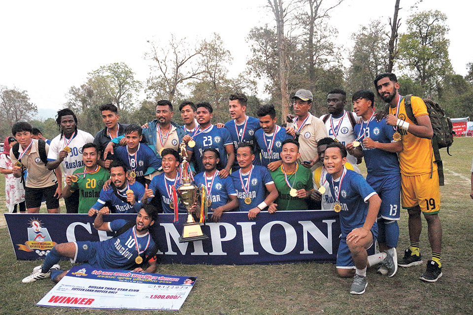 Three Star lifts Madan Bhandari Gold Cup
