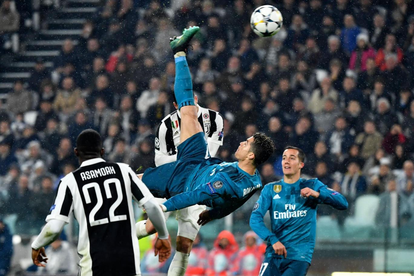 Cristiano Ronaldo Lifts Real Madrid Over Juventus