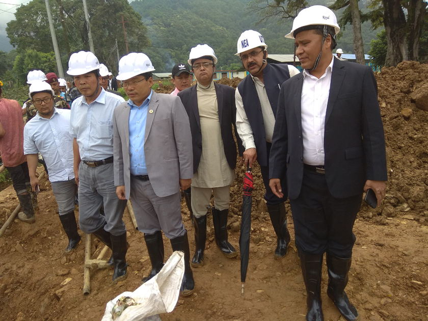 48 percent construction of underground transmission line completed