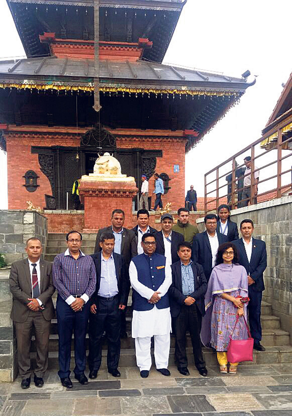Bangladeshi State Minister visits Chandragiri Hills
