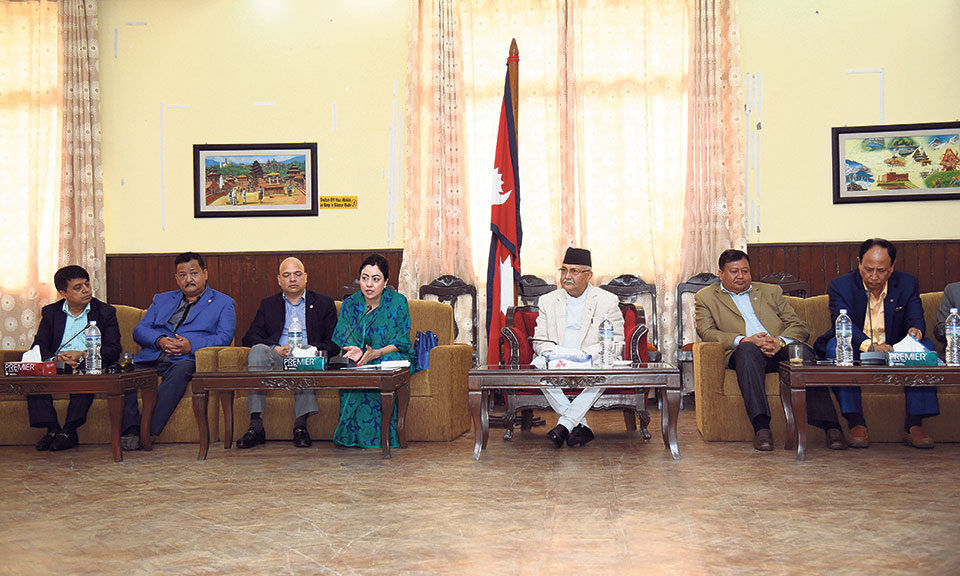 FNCCI urges PM Oli to address panic caused by multiple taxes