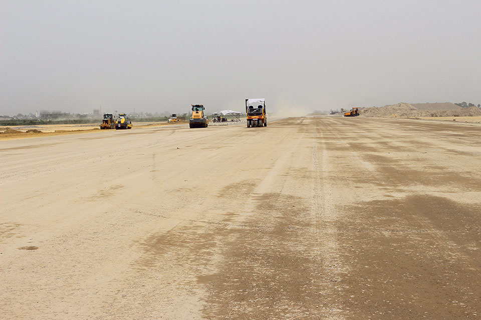 Work on Gautam Buddha International Airport sluggish
