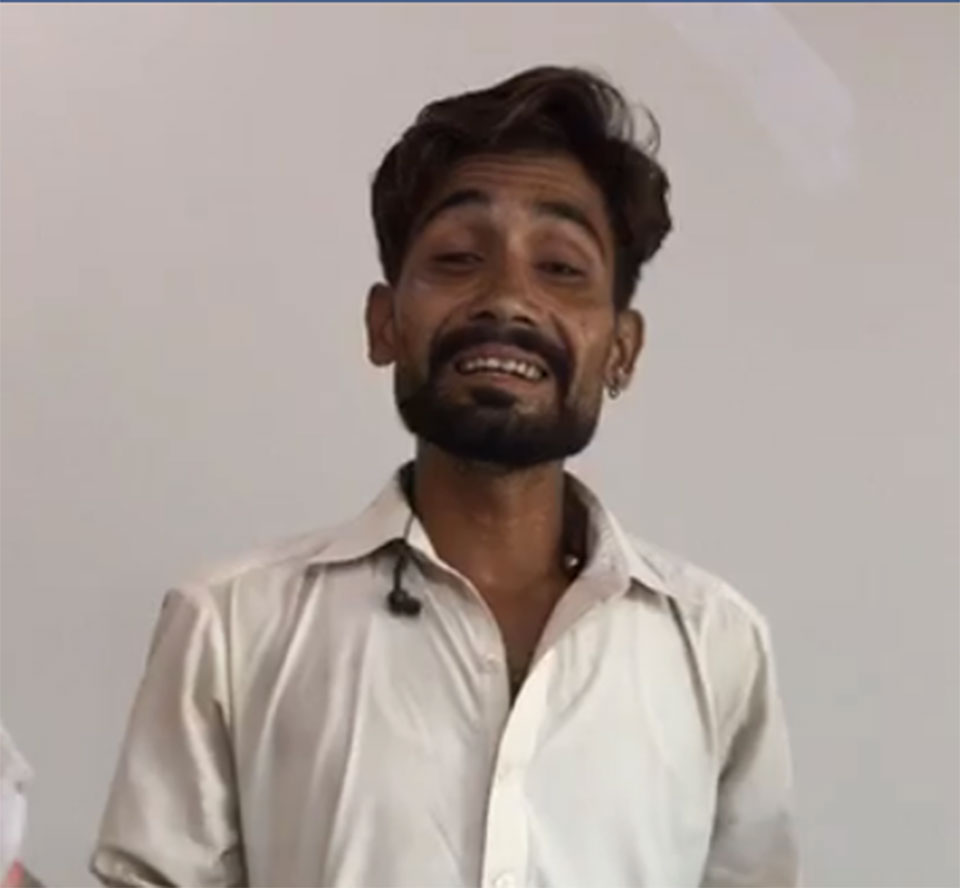 A local Pakistani house painter, Mohammad Arif is the new internet sensation