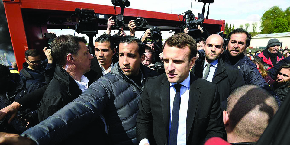 Macron and the Piranhas