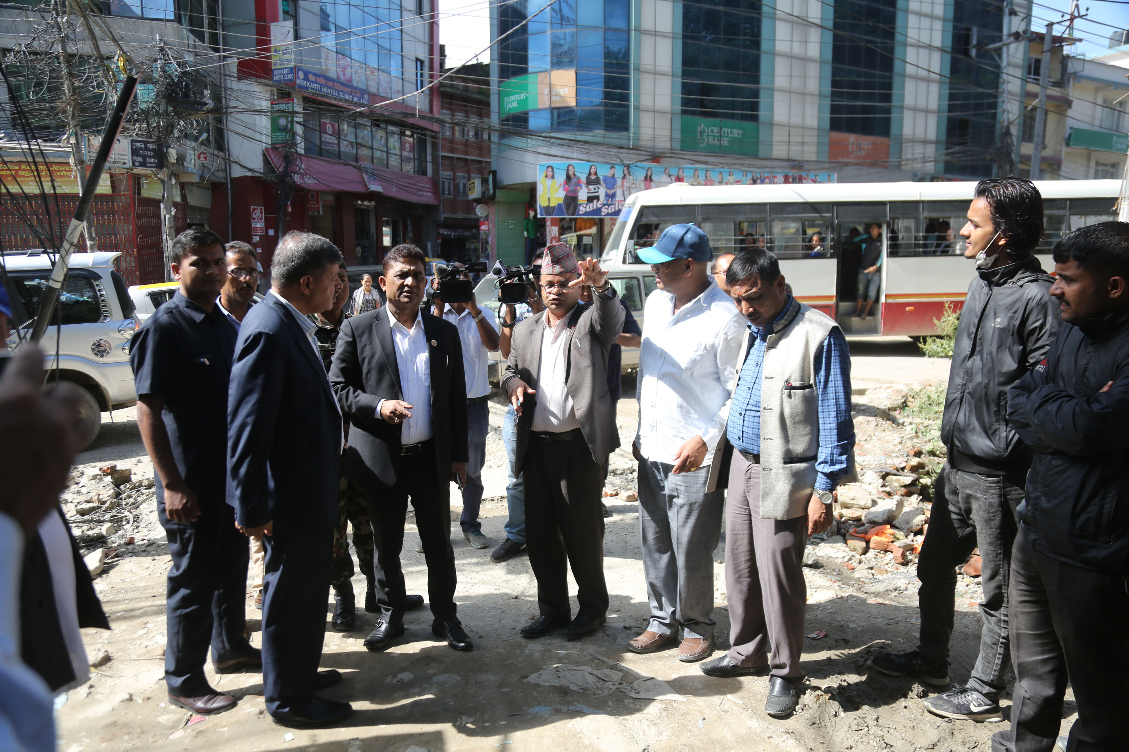 No potholes and ditches on Kathmandu's roads after August 28, says Minister Mahaseth
