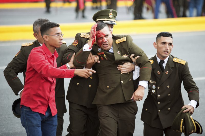 Venezuela detains 6 in failed drone attack aimed at Maduro