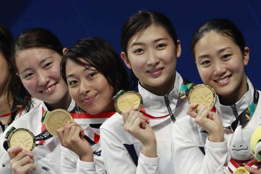 Japanese teenager Ikee wins 5th gold medal at Asian Games