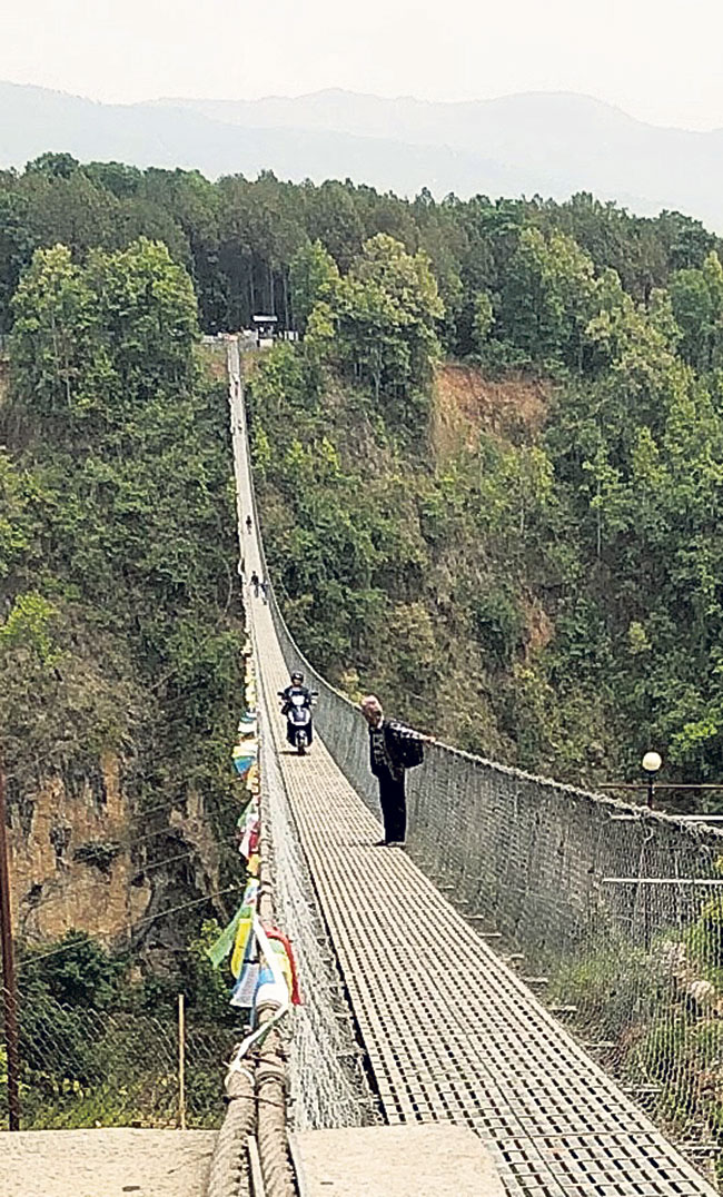Process begins to register Baglung bridge in Guinness World Records