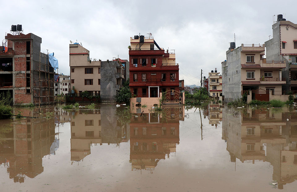 Radhe Radhe, Sallaghari of Bhaktapur inundated again