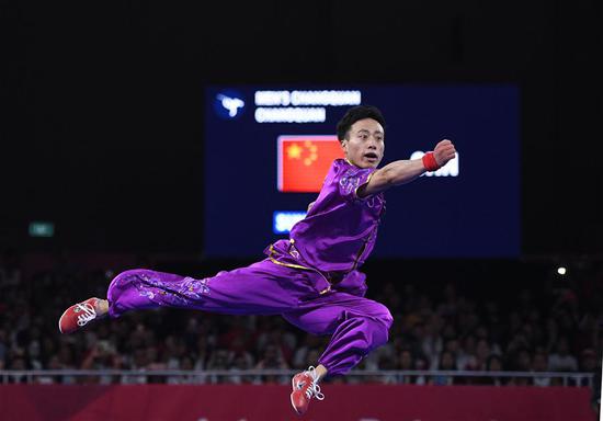 Sun up early for China with 1st Asian Games gold medal