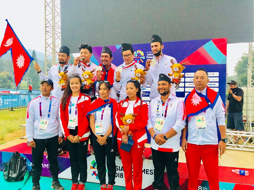 Nepal wins Asiad silver after 20 years