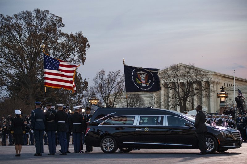 Bush’s state funeral follows generations of tradition