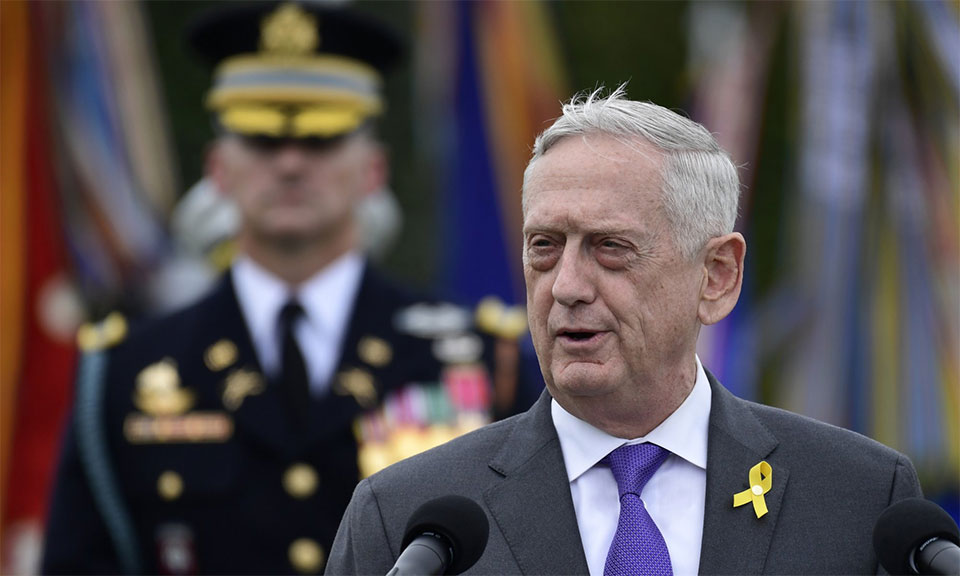 Mattis resigning as Pentagon chief after clashes with Trump